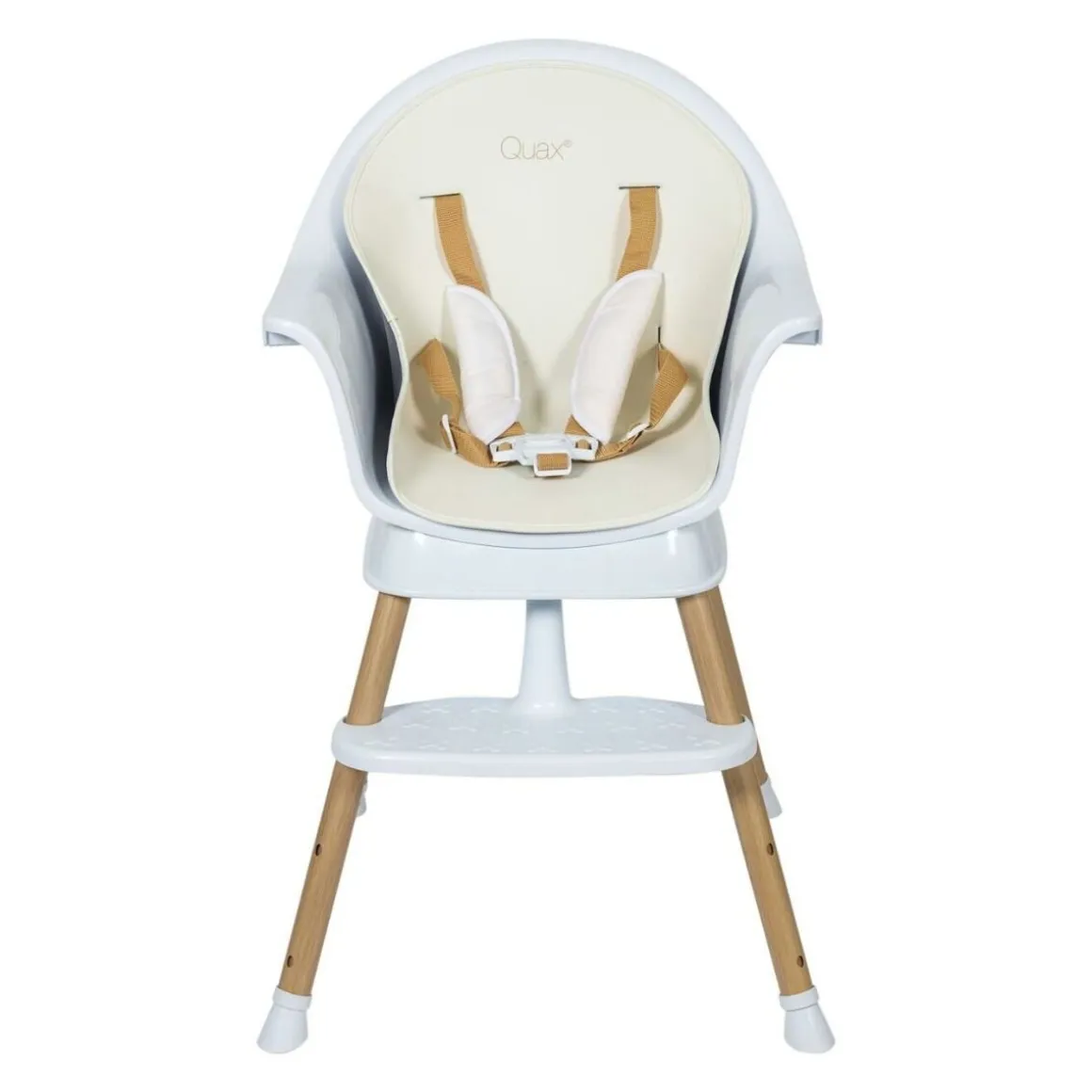 Quax Kinderstoel Ultimo 3 Luxe White Naturel