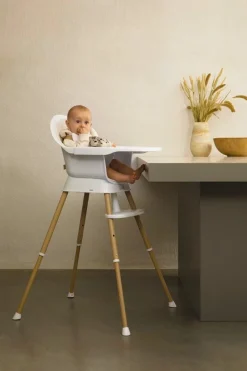Quax Kinderstoel Ultimo 3 Luxe White Naturel