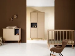 Quax Ledikant Cocoon Latte 60 x 120 cm