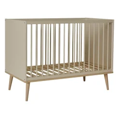 Quax Ledikant Flow Clay & Oak 60 x 120 cm