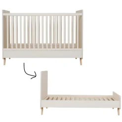 Quax Meegroei Ledikant Loft Clay 70 x 140 cm