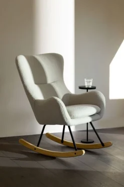 Quax Schommelstoel Basic Beige Sheep