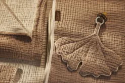 Quax Speendoekje Natural Doudou Gingko Coral