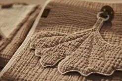 Quax Speendoekje Natural Doudou Gingko Coral