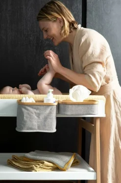 Quax Verschoontafel Hip Clay Naturel