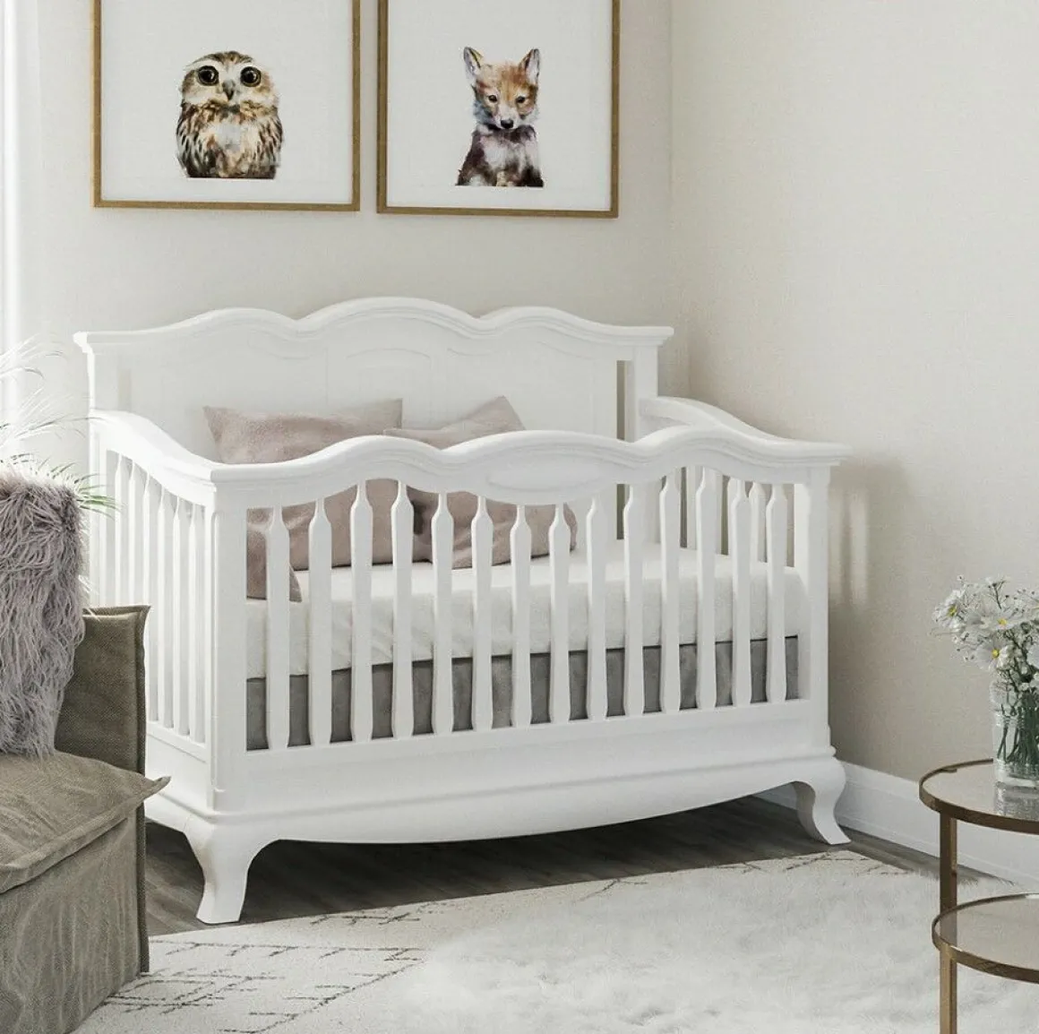 Romina Cleopatra Meegroei Ledikant Dicht Solid White