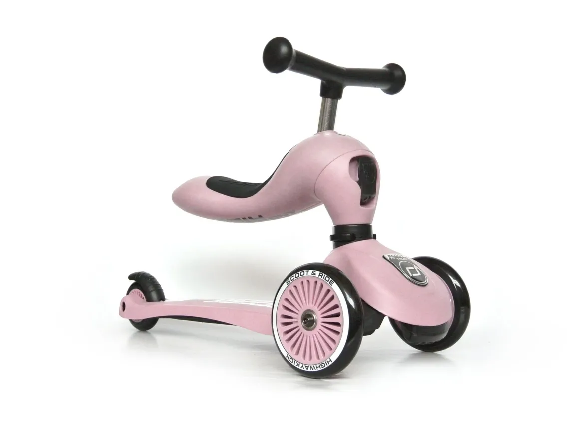 Scoot And Ride 2-in-1 Highwaykick Rose