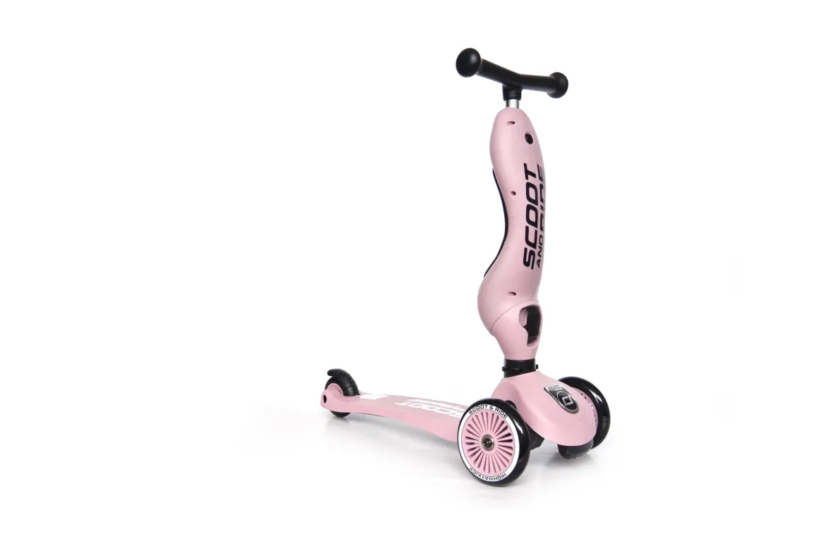 Scoot And Ride 2-in-1 Highwaykick Rose