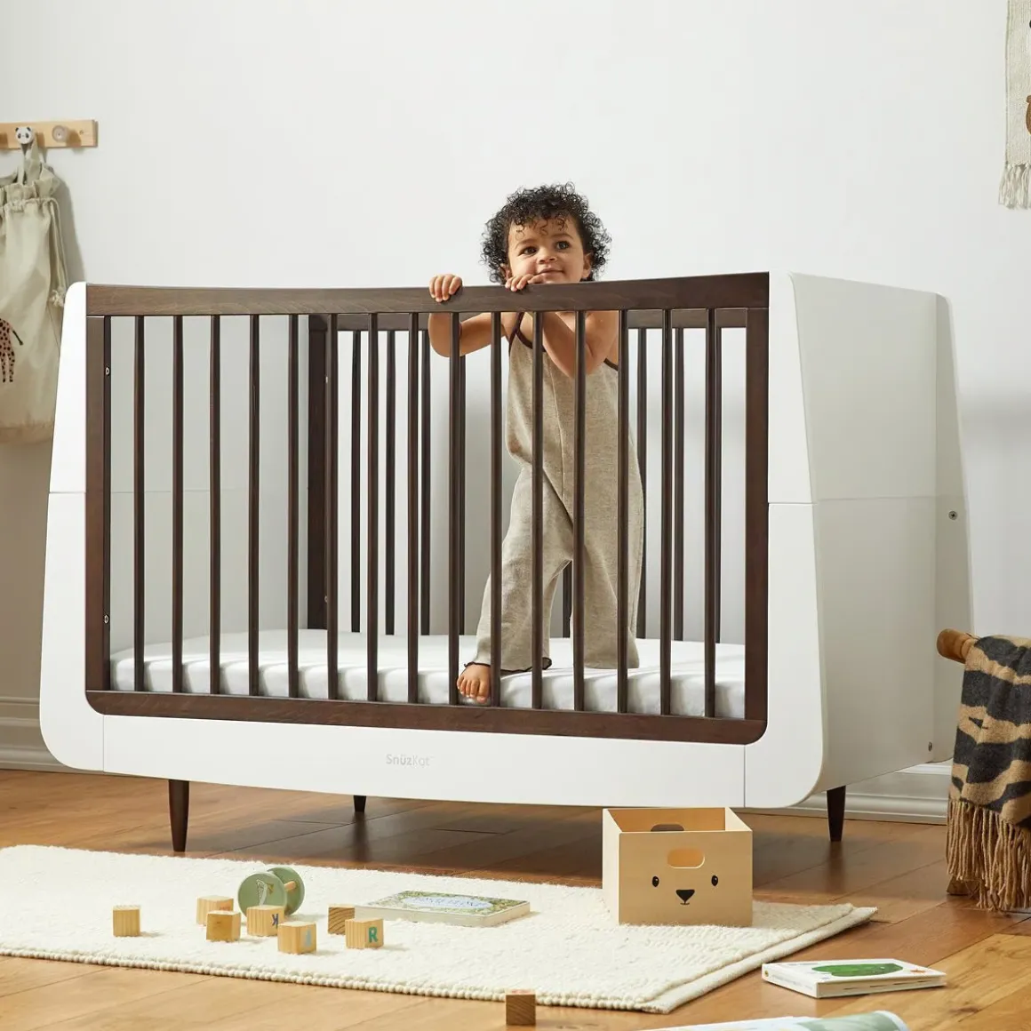SnuzKot Skandi Babykamer 2-Delig Ebony Natural Edit