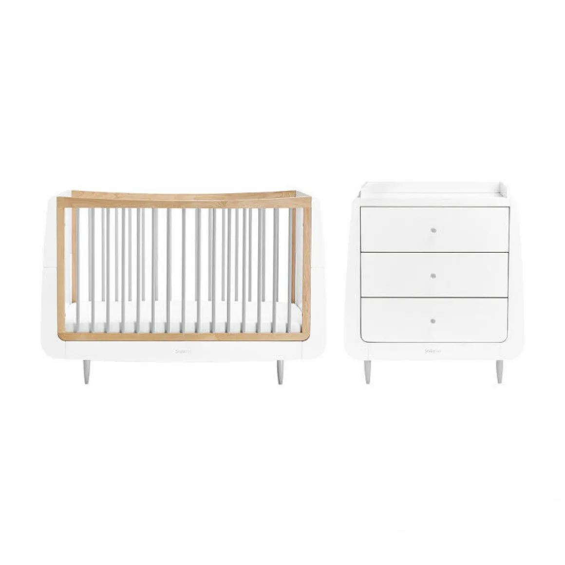 SnuzKot Skandi Babykamer Grey 2 Delig