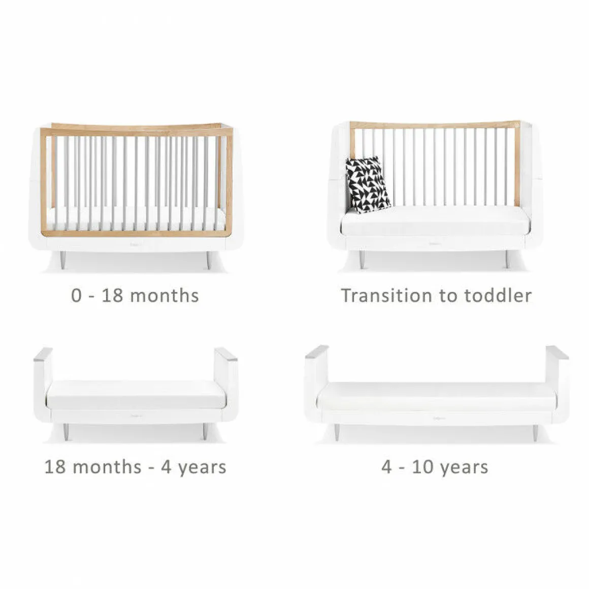 SnuzKot Skandi Babykamer Grey 2 Delig