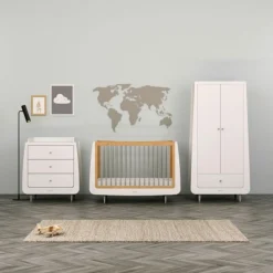 SnuzKot Skandi Babykamer Grey 3 Delig