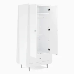 SnuzKot Skandi Kledingkast Silver Birch Natural Edit