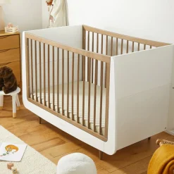 SnuzKot Skandi Meegroei Ledikant Walnut Natural Edit