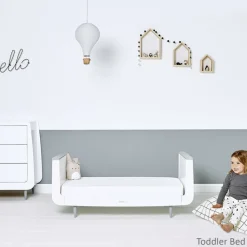 SnuzKot Skandi Meegroei Ledikant Grey