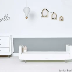 SnuzKot Skandi Meegroei Ledikant Grey