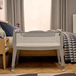 SnuzPod Studio Bedside Wieg Oslo Grey