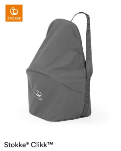 Stokke® Clikk™ Kinderstoel Fjord Blue + Reistas