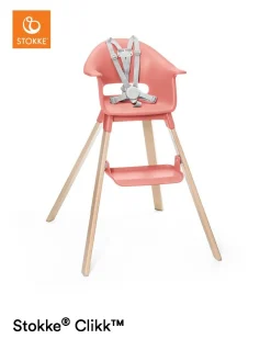 Stokke® Clikk™ Kinderstoel Sunny Coral