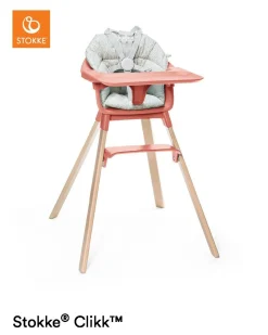 Stokke® Clikk™ Kinderstoel Sunny Coral