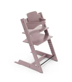 Stokke® Kinderstoel Tripp Trapp® Heather Mauve + Baby Set™ + Tray