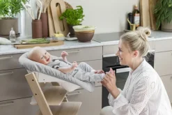 Stokke® Kinderstoel Tripp Trapp® Whitewash + Newborn Set™