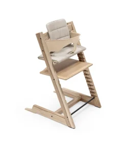 Stokke® Kinderstoel Tripp Trapp® Wild Wood + Newborn Set™ Anthracite + Baby Set™ Natural + Tray™