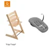 Stokke® Kinderstoel Tripp Trapp® Natural + Anthracite Newborn Set