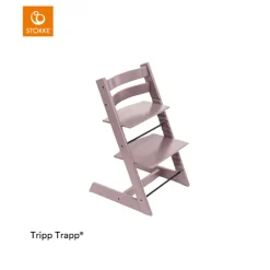 Stokke® Kinderstoel Tripp Trapp® Heather Mauve + Stokke® Tripp Trapp® Baby Set² Heather Mauve