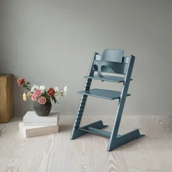 Stokke® Kinderstoel Tripp Trapp® Fjord Blue + Baby Set™ + Tray