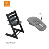 Stokke® Kinderstoel Tripp Trapp® Black + Anthracite Newborn Set