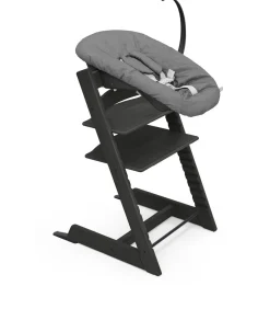 Stokke® Kinderstoel Tripp Trapp® Black + Anthracite Newborn Set