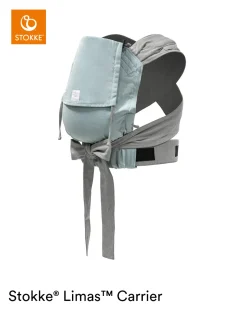 Stokke® Limas™ Draagzak Turquoise Grey Melange