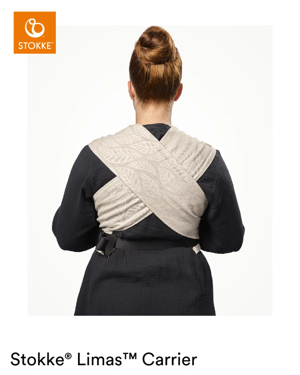 Stokke® Limas™ Draagzak Turquoise Grey Melange