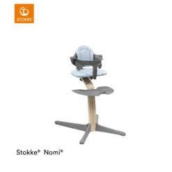 Stokke® Nomi® Chair Beech Grey + Stokke® Nomi® Baby Set Grey