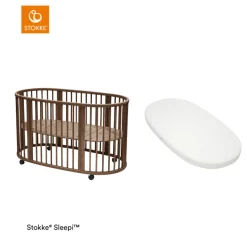 Stokke® Sleepi™ Bed V3 Warm Brown + Sleepi™ Bed Matras V3