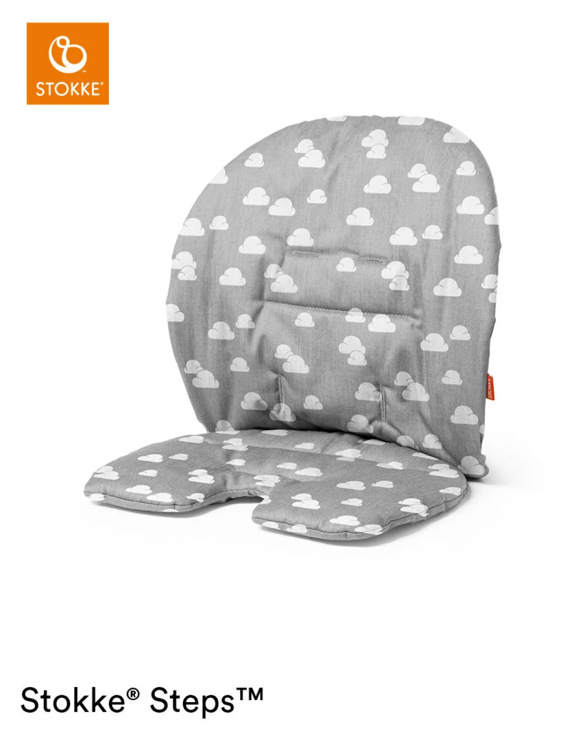Stokke® Steps™ Baby Set Kussen Grey Clouds