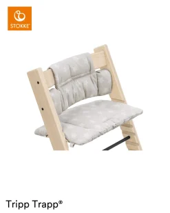 Stokke® Tripp Trapp® Classic Kussenset Stars Silver
