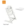 Stokke® Tripp Trapp® Kinderstoel White + Baby Set™ + Stokke® Tray White