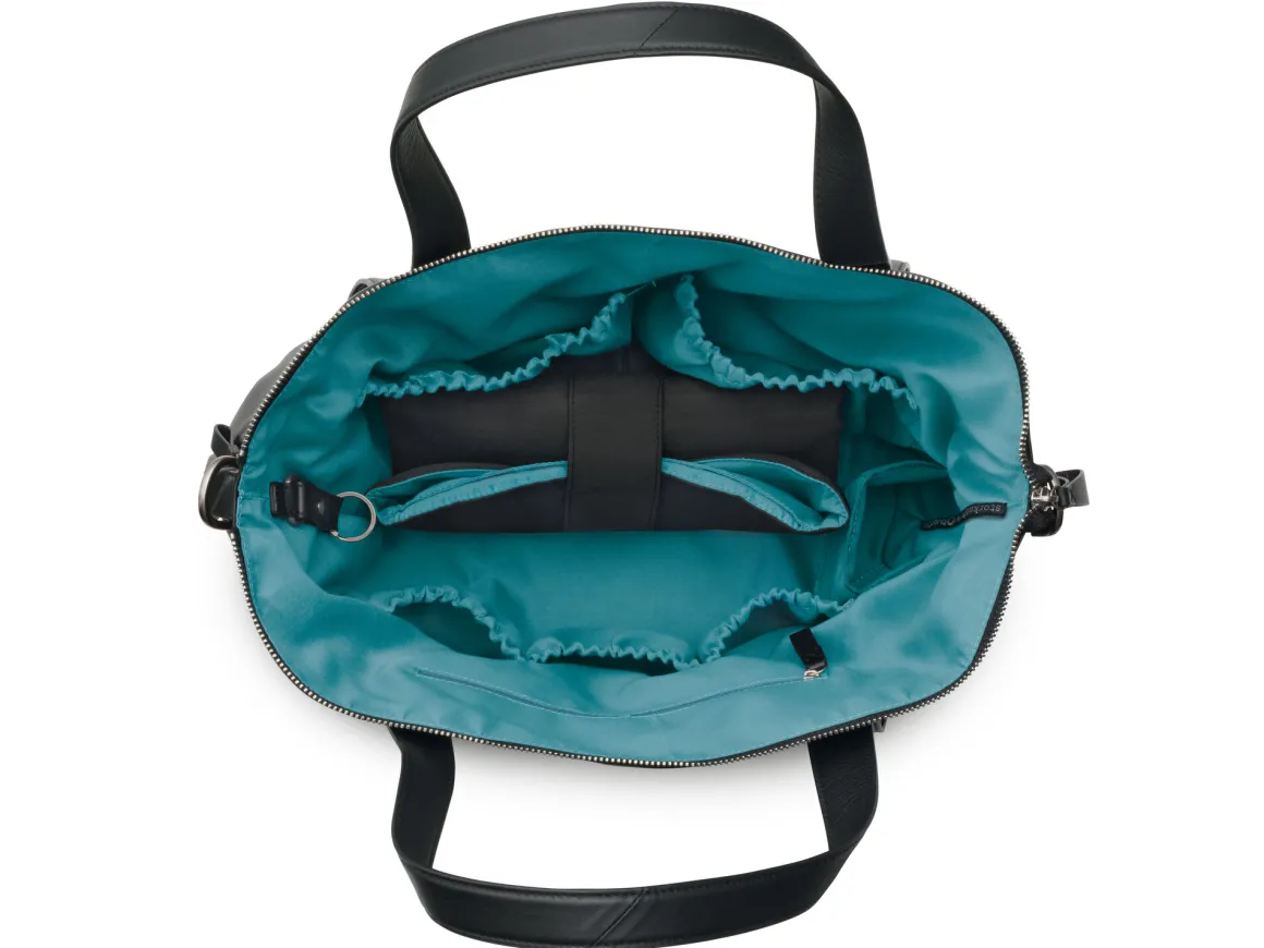 Storksak + Bugaboo Leather Bag Verzorgingstas Black