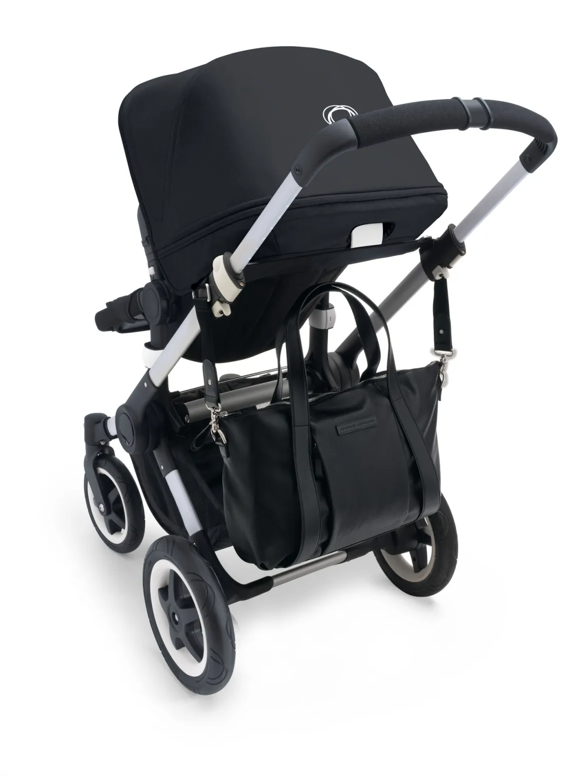 Storksak + Bugaboo Leather Bag Verzorgingstas Black