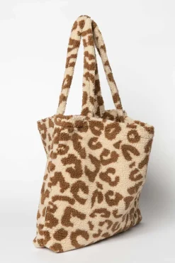 Studio NOOS Teddy Mom Bag Ecru Leopard