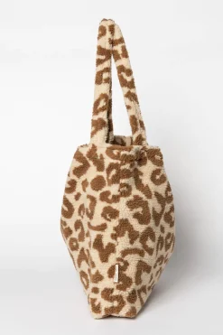 Studio NOOS Teddy Mom Bag Ecru Leopard