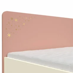 Suzie Tienerbed 90x200 Eik/Abricot/Beige