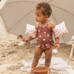 Swim Essentials Zwembandjes Old Pink Leopard 2-6 Jaar