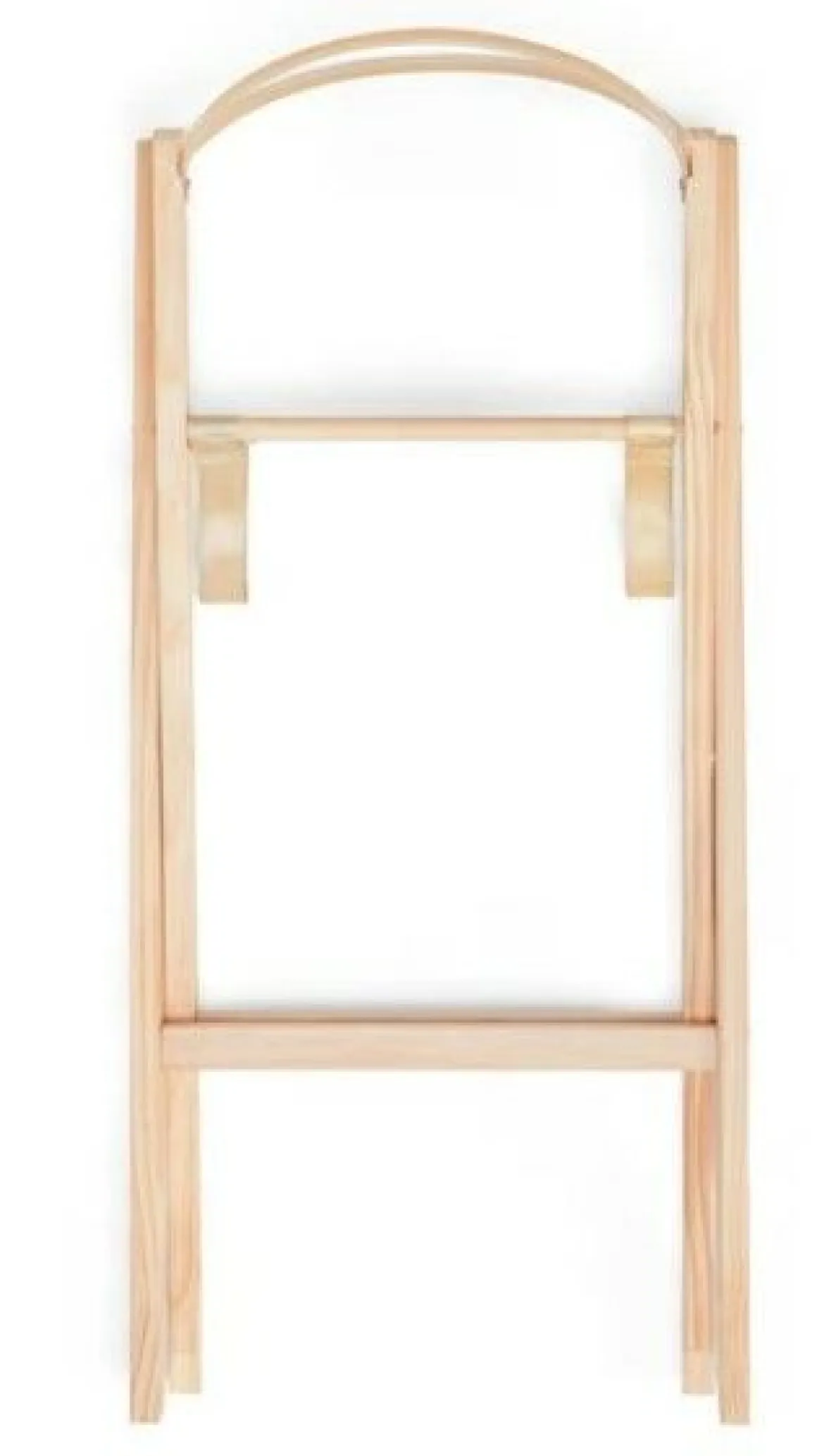 The Little Green Sheep Mozes Mand Knitted Linen Met Standaard