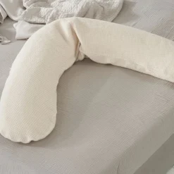 Theraline Original Hoes Voor Voedingskussen Fijn Gebreid Cream