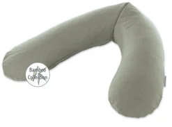 Theraline Voedingskussen Met Bamboe Hoes Melange Green Grey 190 cm