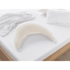 Theraline Voedingskussen Maan Van Pluche Cream