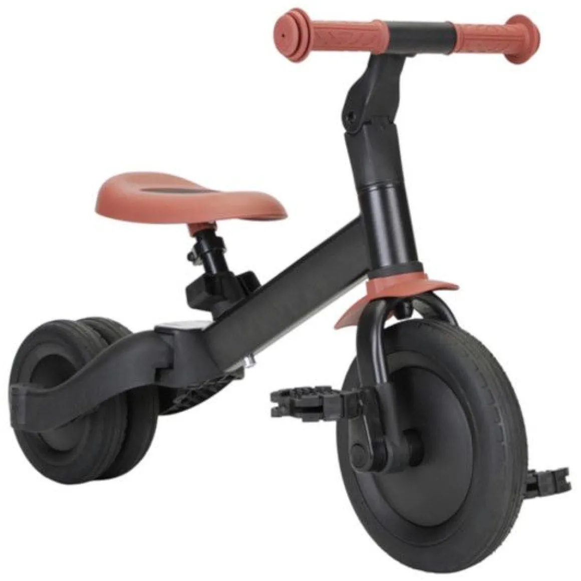 Topmark Driewieler 4 In 1 Kaya Zwart/Bruin